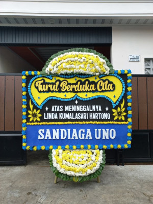 Papan Bunga Duka di Kayawu